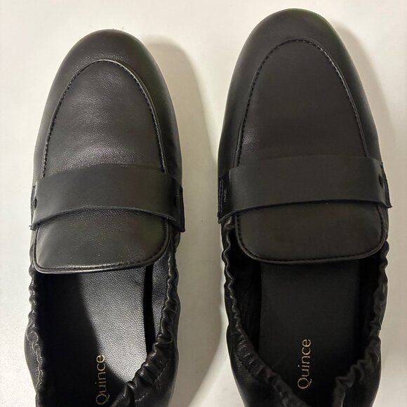 Quince Shoes - Quince Italian Leather Soft Loafer Flats Black Women’s Size 6